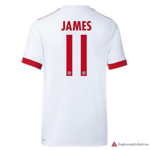 Camiseta Bayern Munich Tercera equipación James 2017-2018